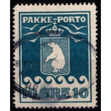 Grønland. Pakke-Porto. Stemplet.